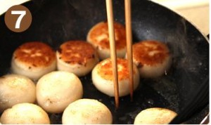 餃子のおいしい焼き方７