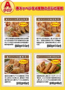 春の選べるセット　Ａタイプ