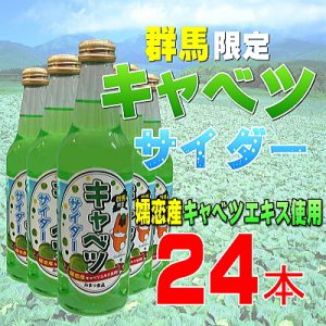 キャベツサイダー24本【送料無料】5,520円（税抜）