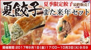 夏餃子また来年セット