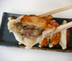 にら肉餃子アップ