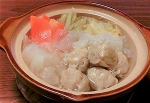 肉焼売の餃子鍋